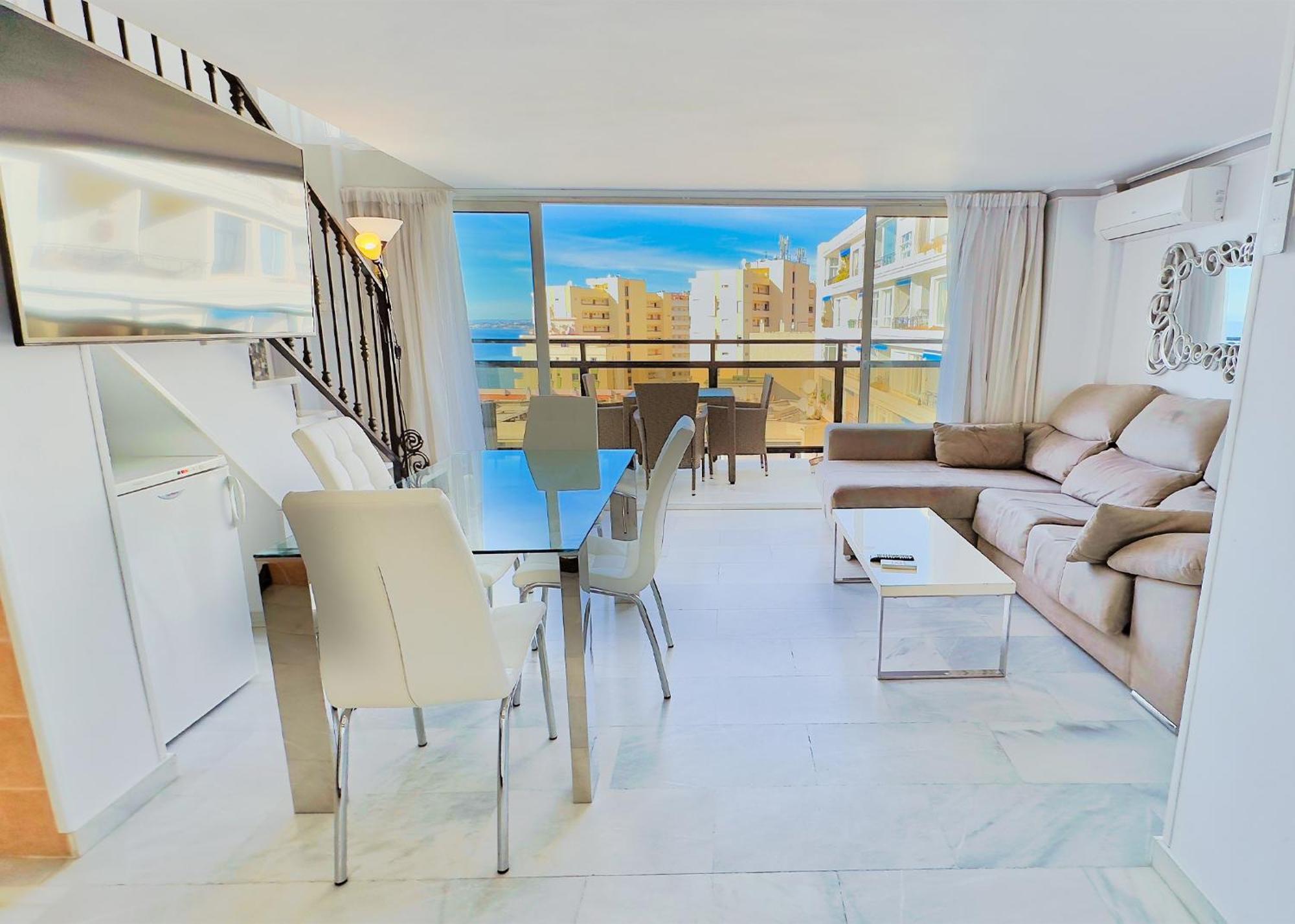 Skol 508 West Facing Duplex Apartment With Amazing Sea Views Марбеля Екстериор снимка